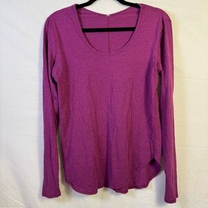 Lululemon Women's Purple Long Sleeve Top